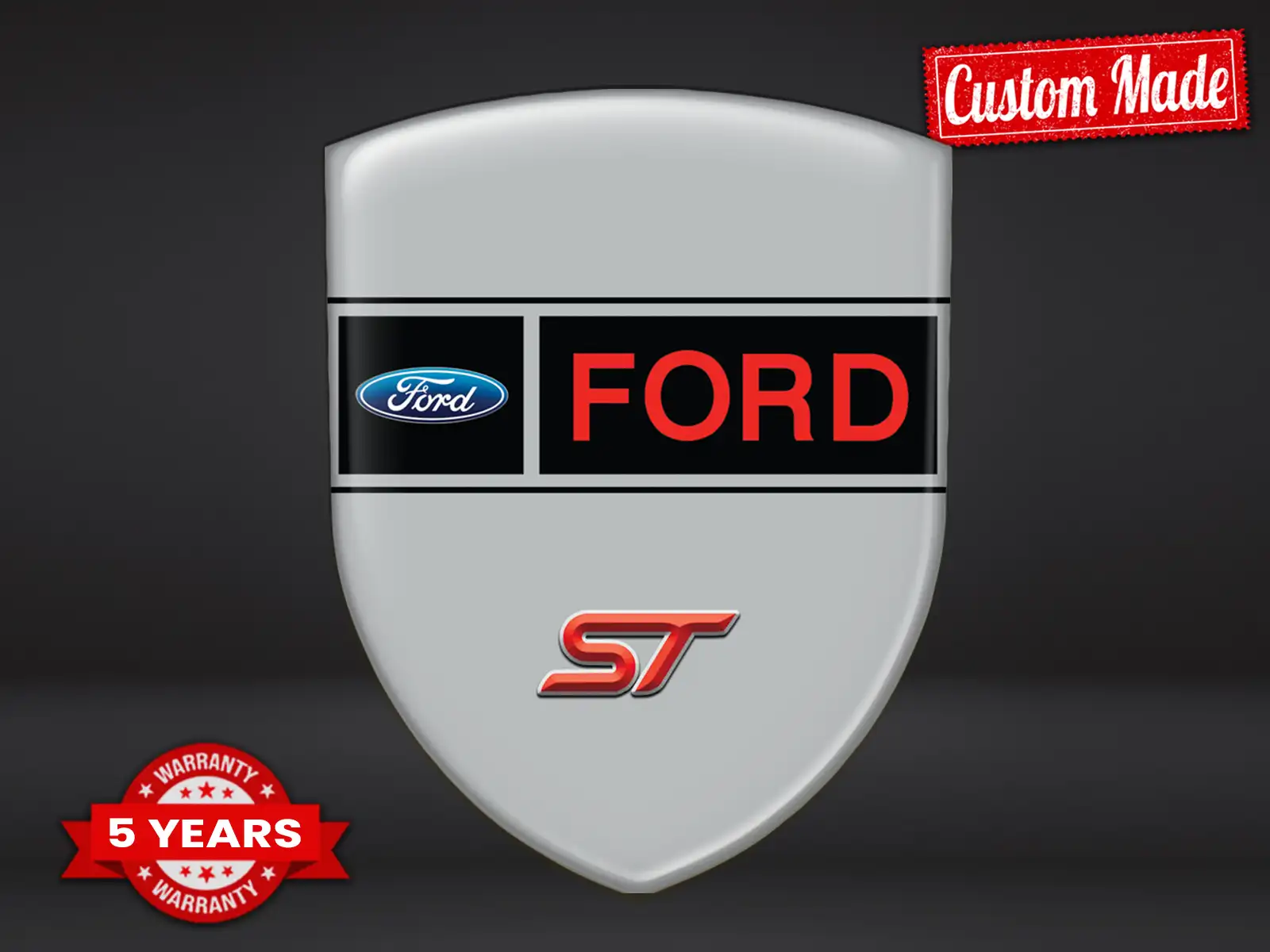 Ford Adesivo Logo Resistente Pregiato Professionale